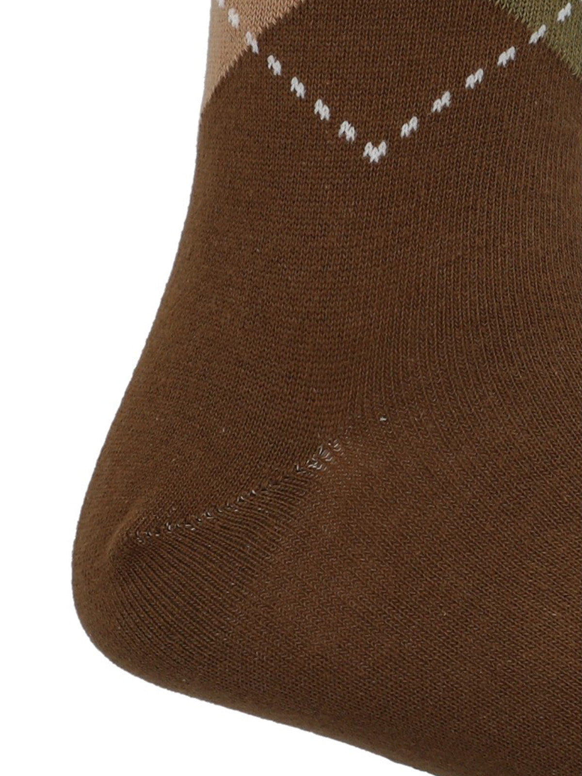 I26H C Cuff Argyle Brown