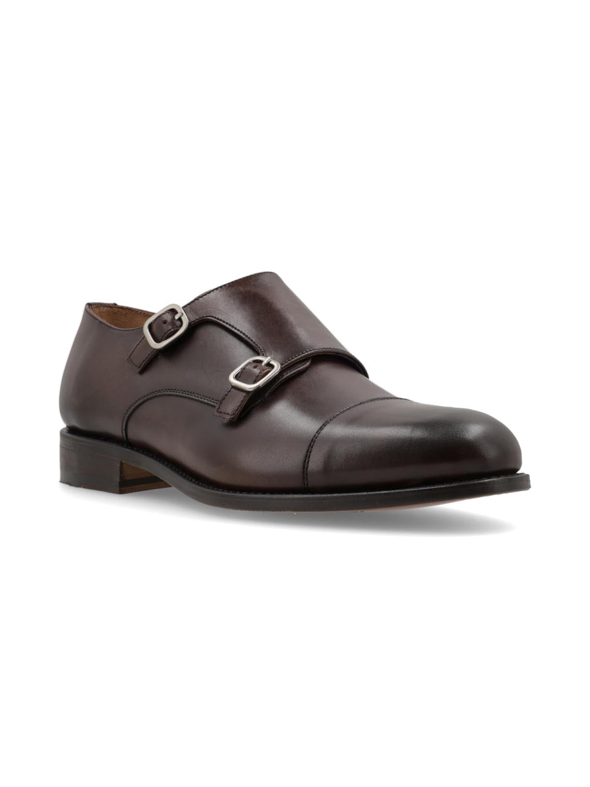 Zapato Monk Strap Marron