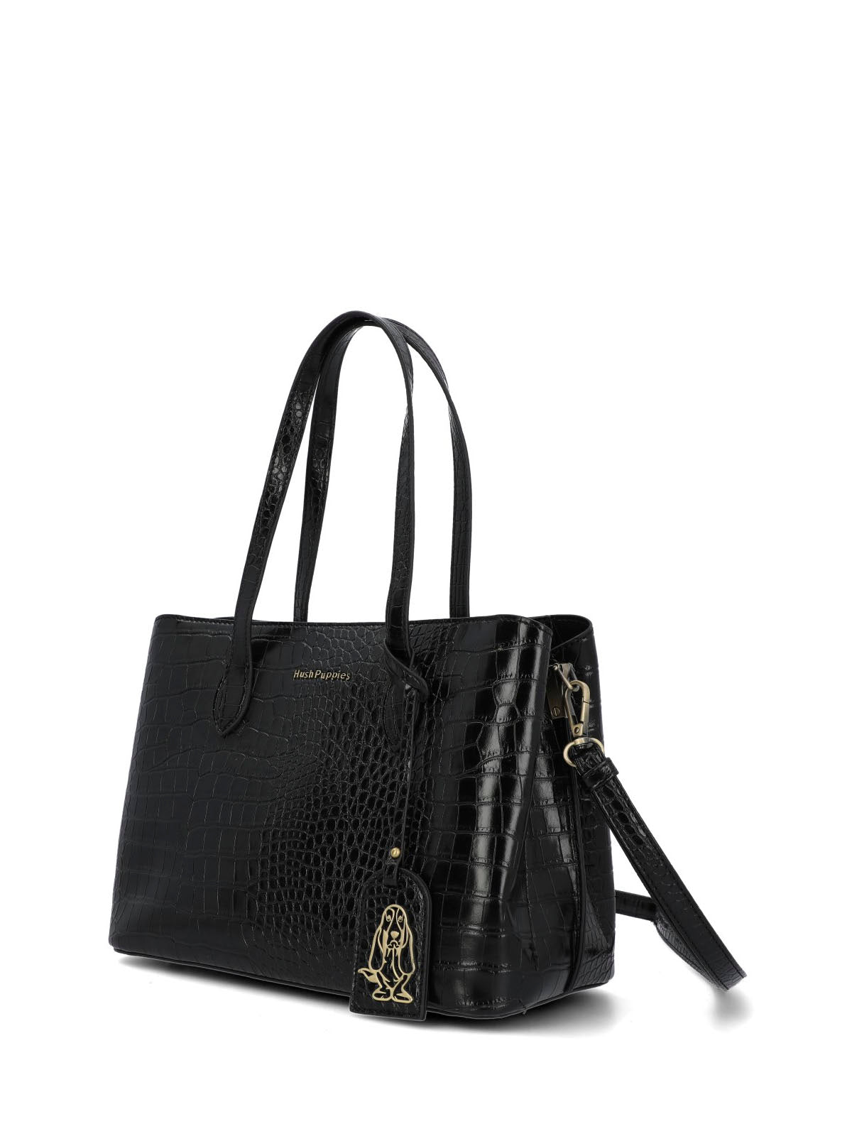 I26Of Croco Bag Black