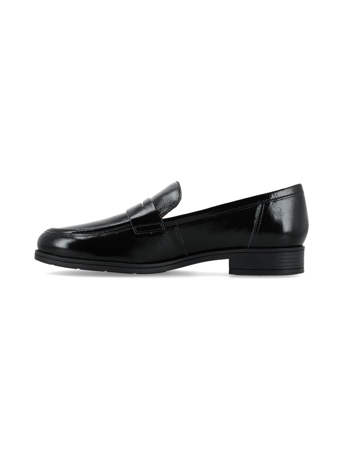 Mocasin Montana Negro Charol