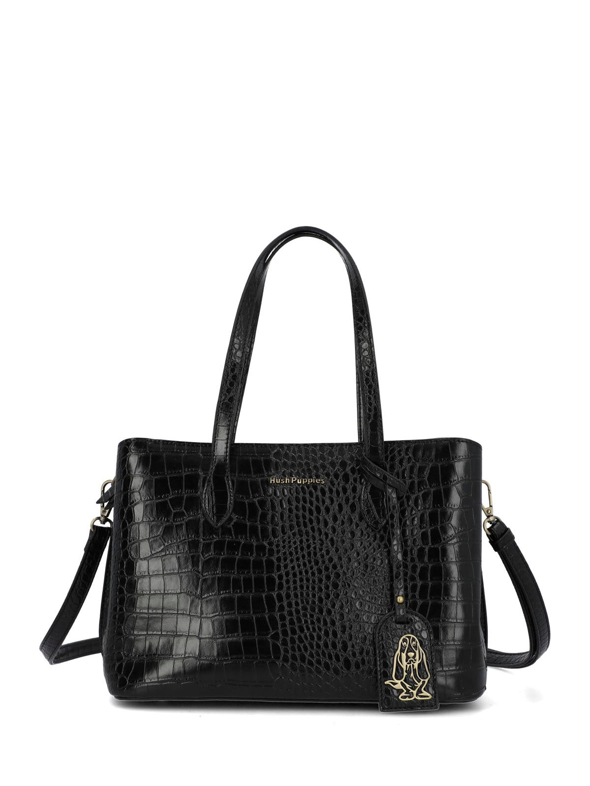 I26Of Croco Bag Black