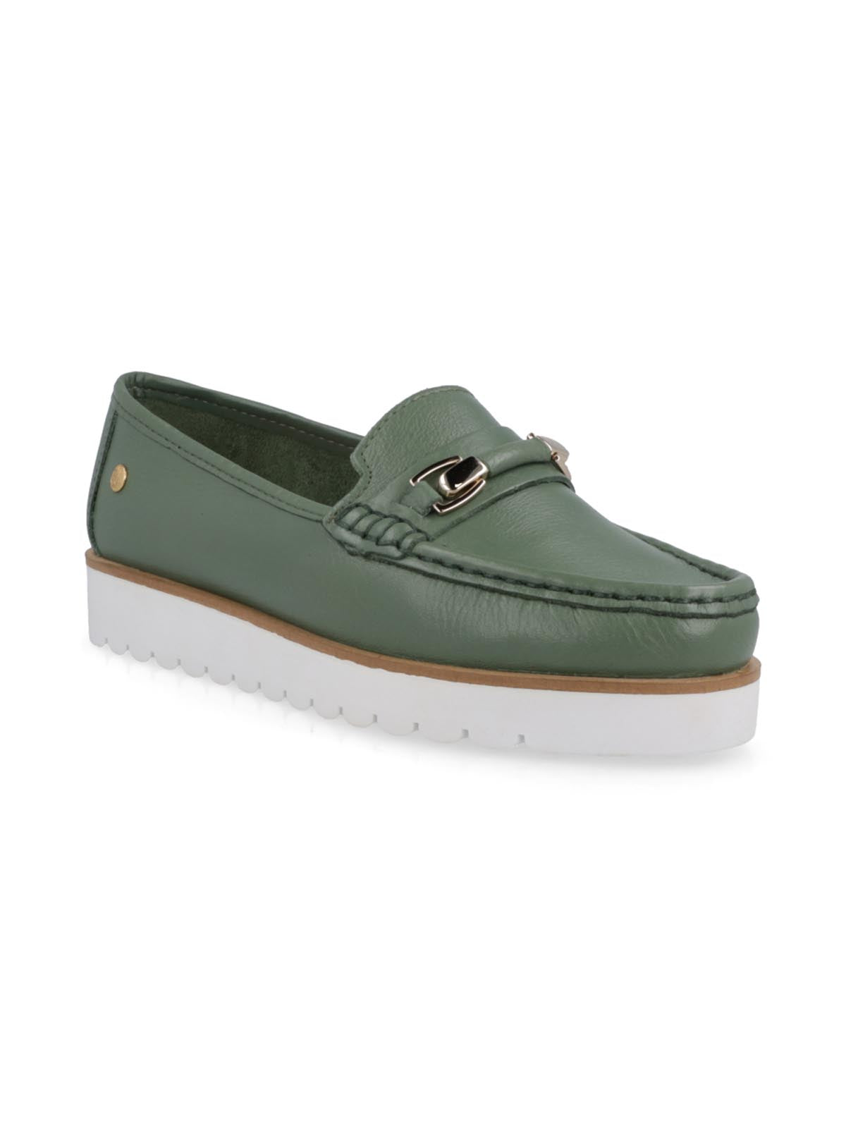 Mocasin Sophie Verde Esmeralda