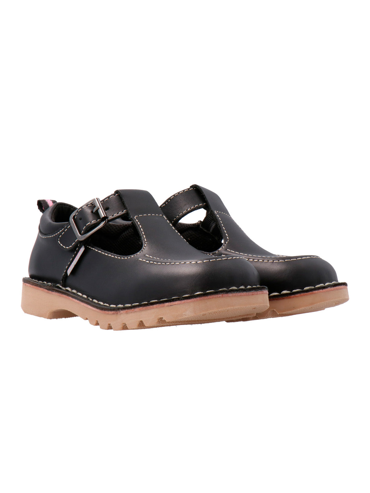 Spring T-Strap Black