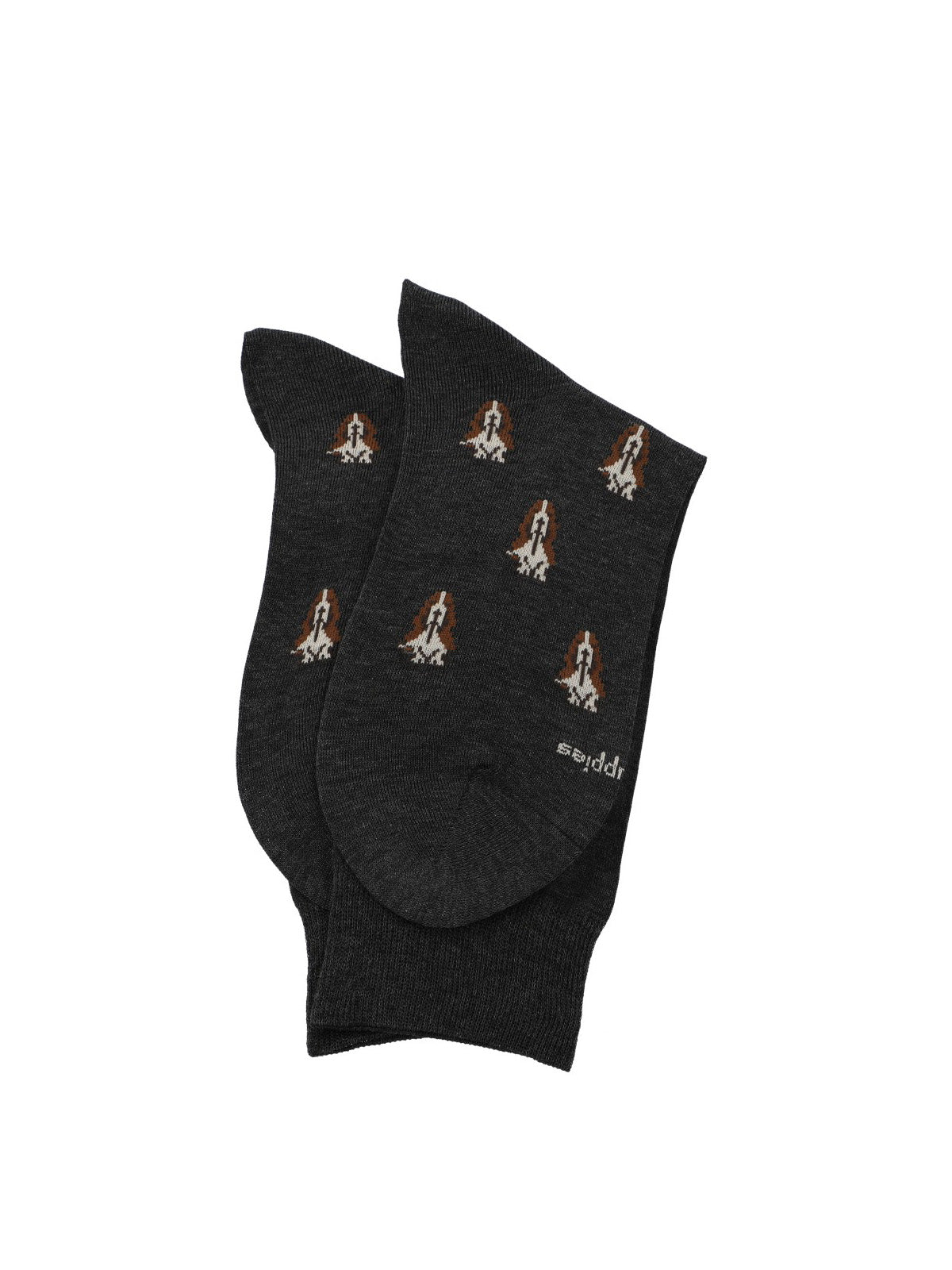 I26H D Basset Logo Charcoal