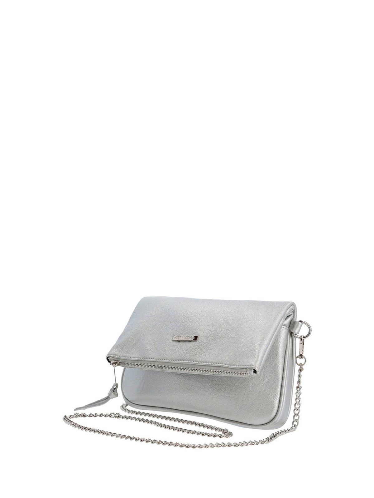 Carteras V25Of Metal Cross Silver