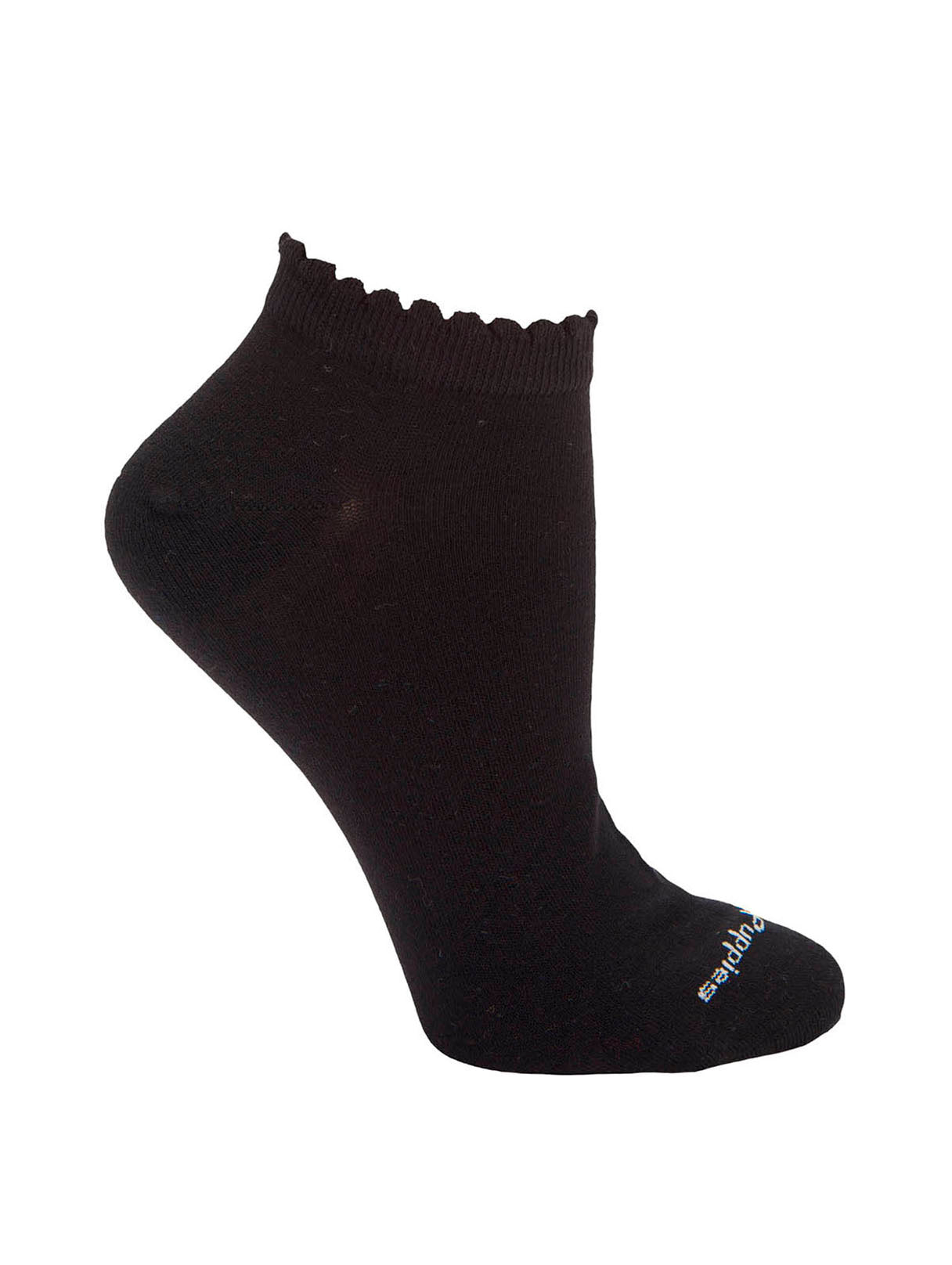 Medias V25W Ped St Plain Black
