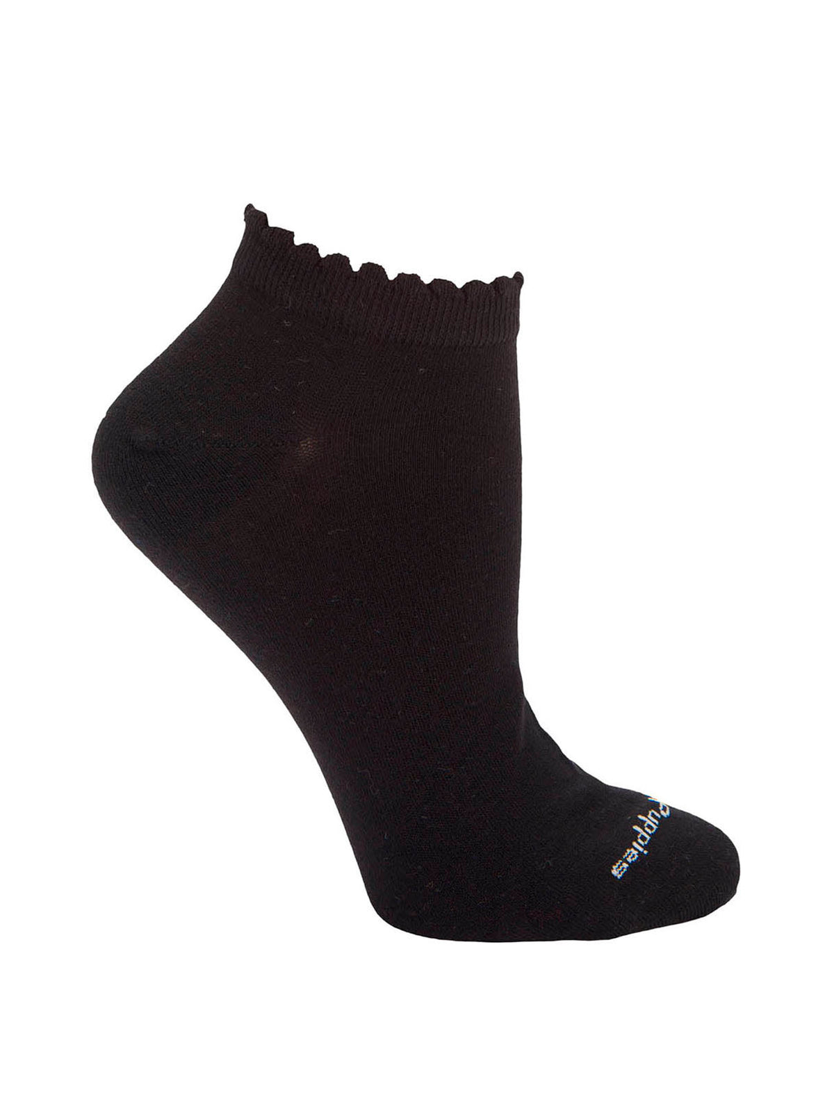 Medias V25W Ped St Plain Black