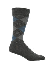 I25H C Cuff Argyle Grey Marle