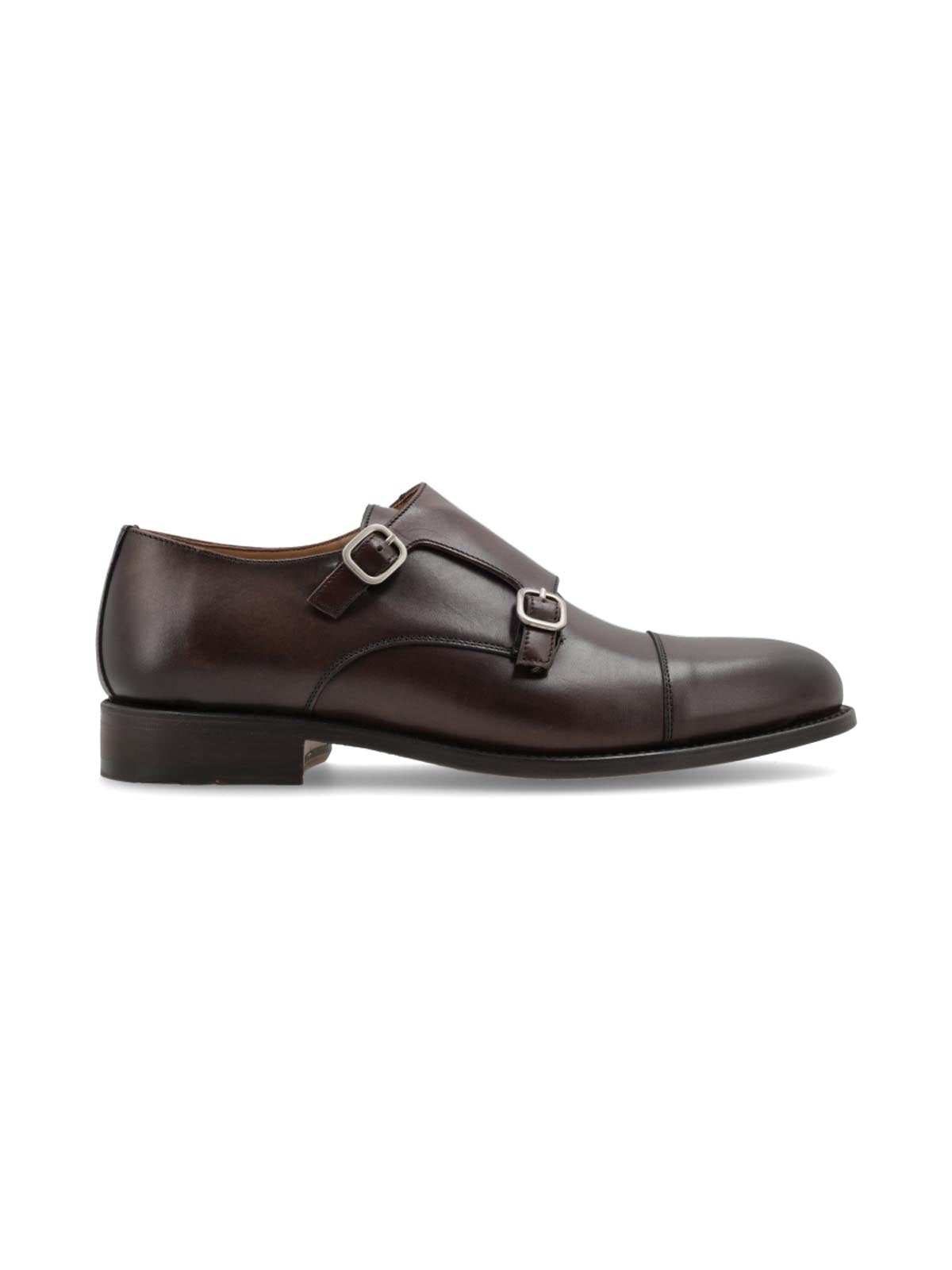 Zapato Monk Strap Marron
