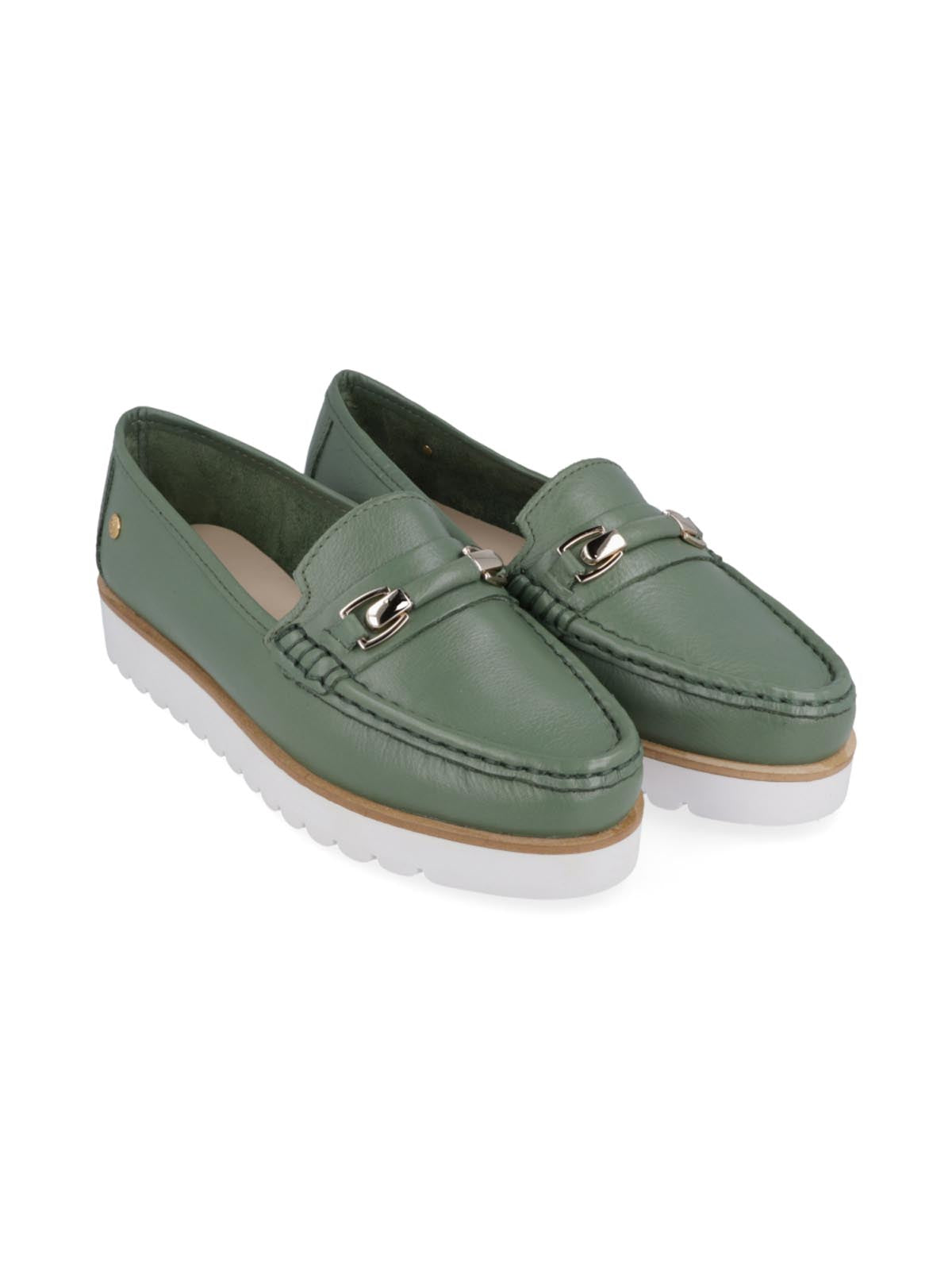 Mocasin Sophie Verde Esmeralda