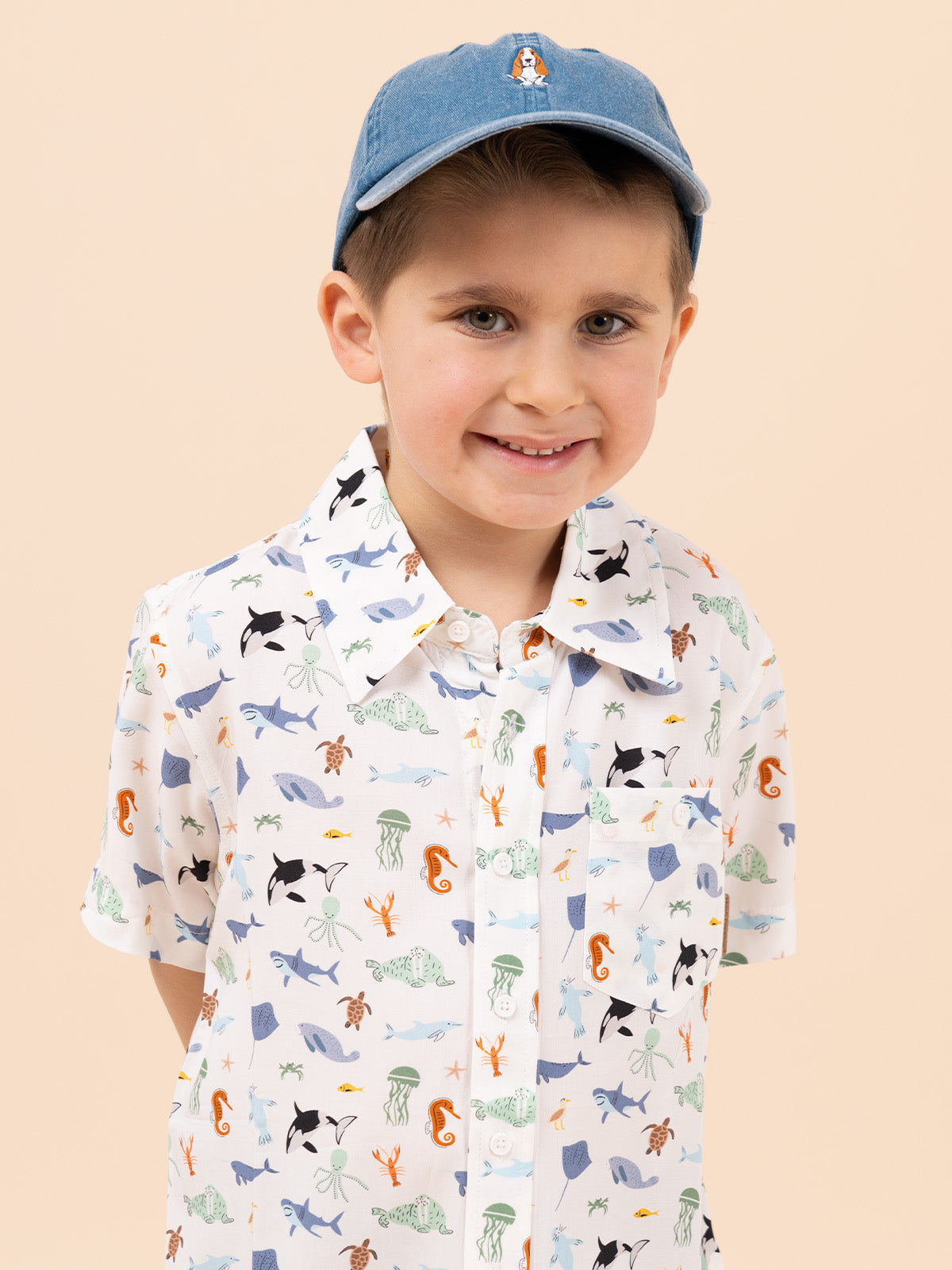 Hp Kids Cap Dog Blue