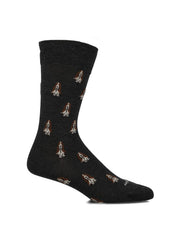 I26H D Basset Logo Charcoal