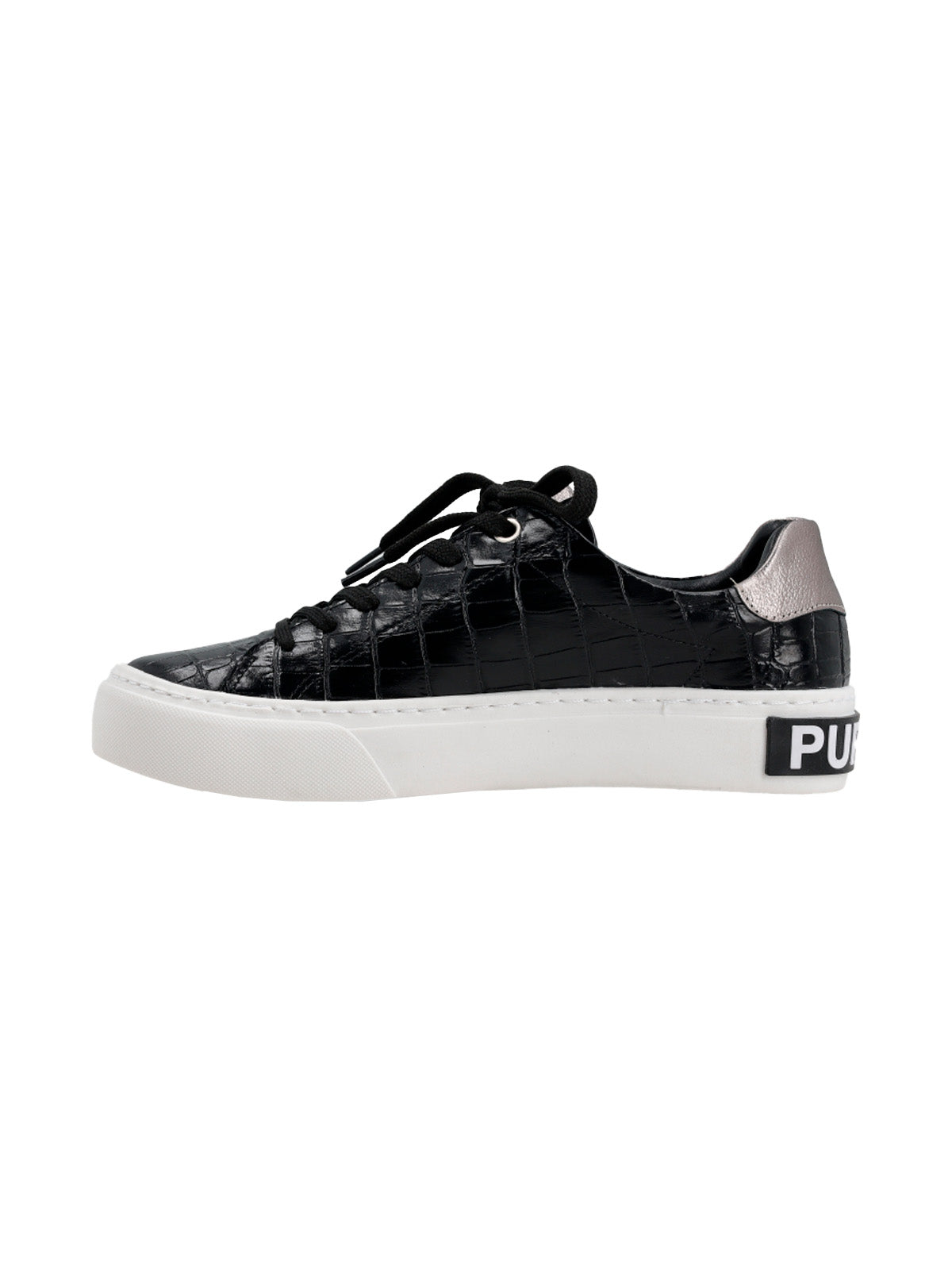Championes Hush Croco Negro