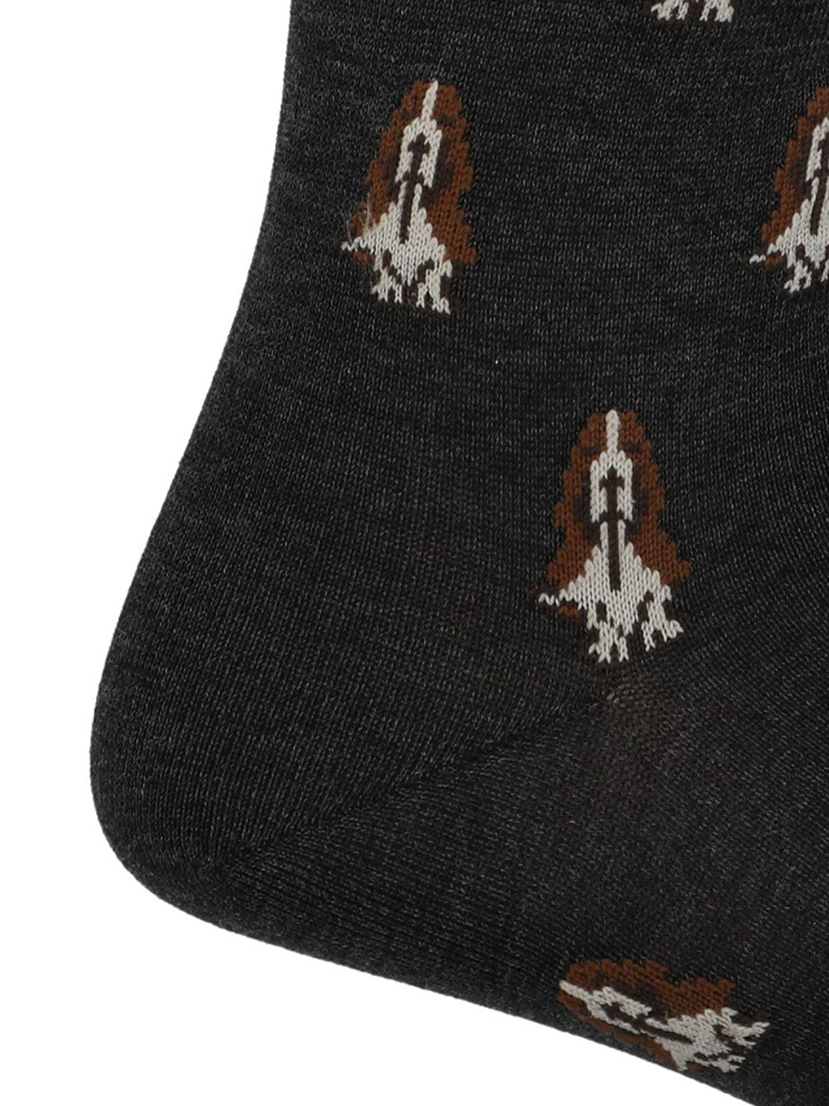 I26H D Basset Logo Charcoal