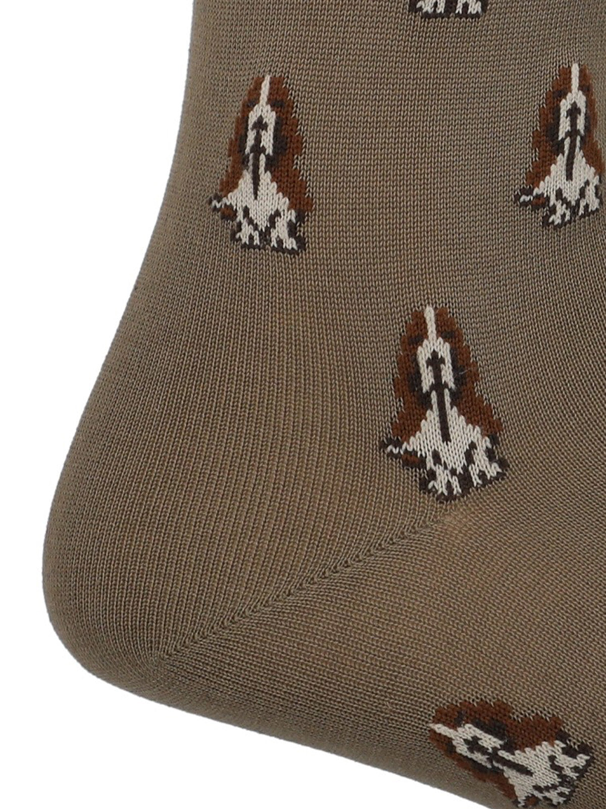 I26H D Basset Logo Taupe