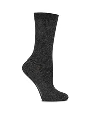 I26W C Lurex Plain Black