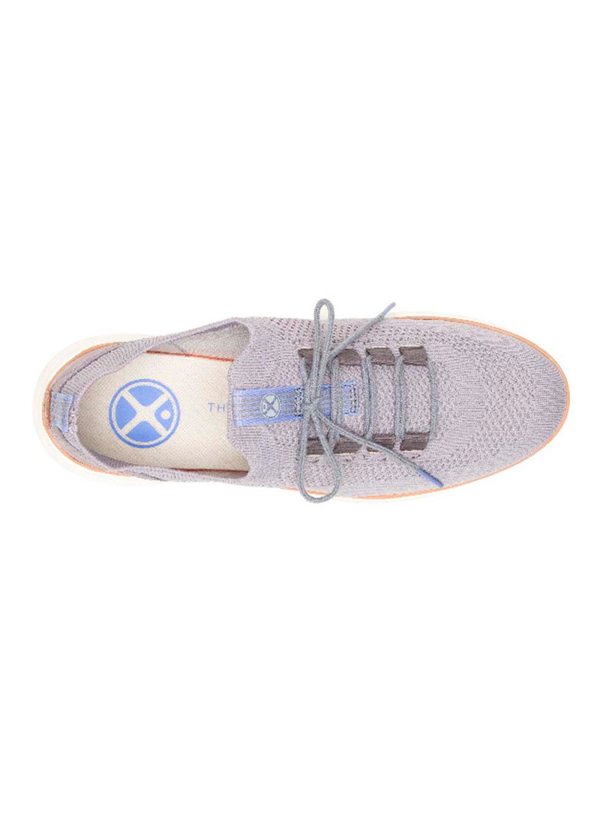 Advance Knit Laceup Smoke Grey