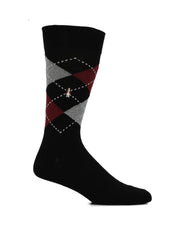 I26H C Cuff Argyle Black