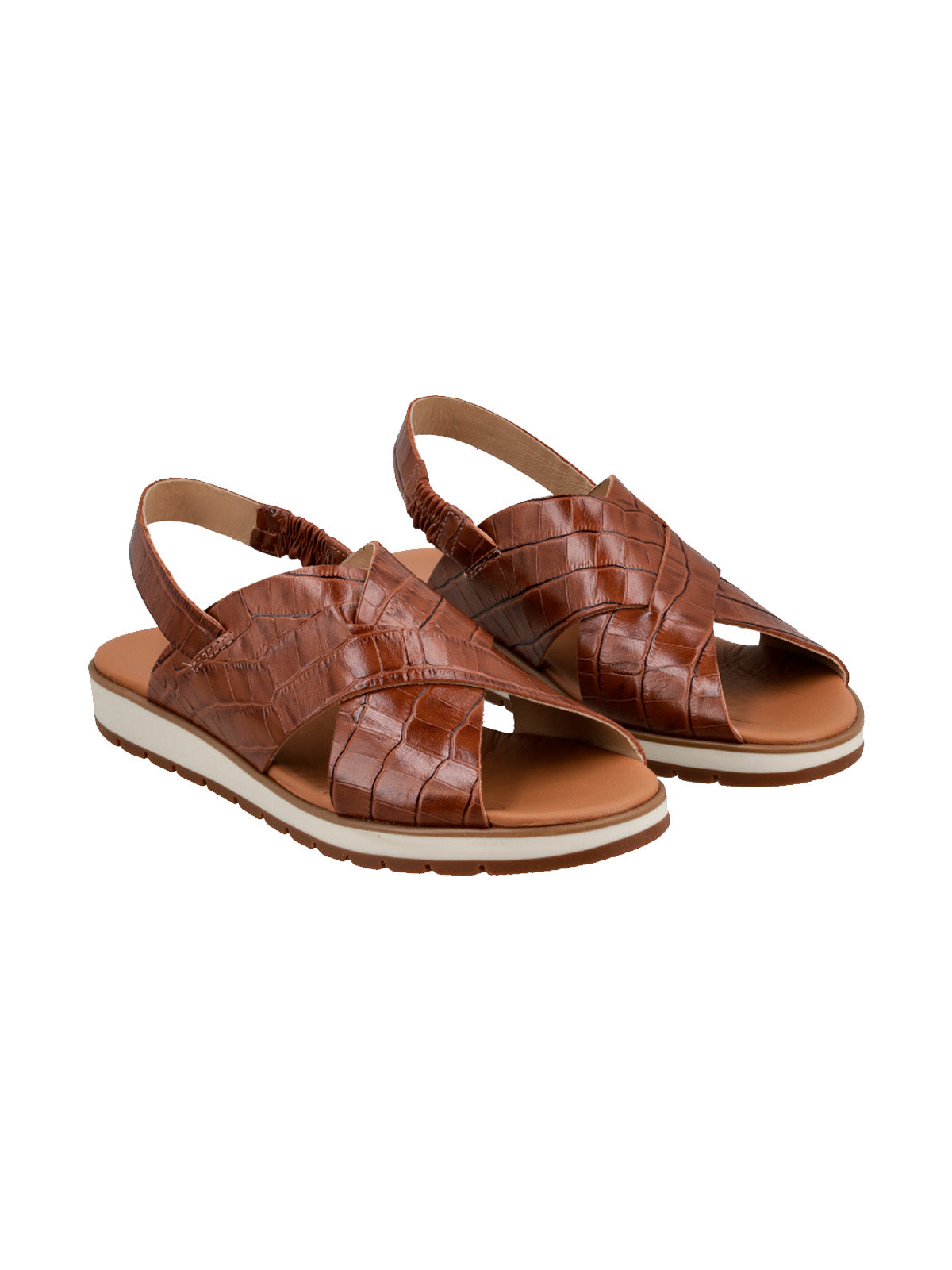 Lila Croco Cognac