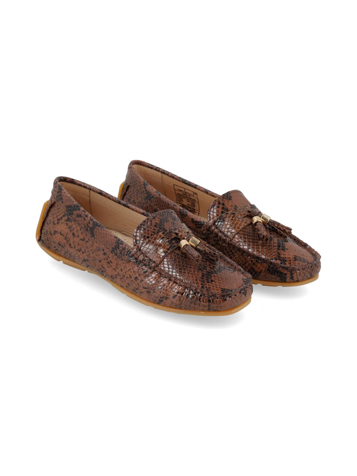 Mocasin Tomas Reptil/Tan