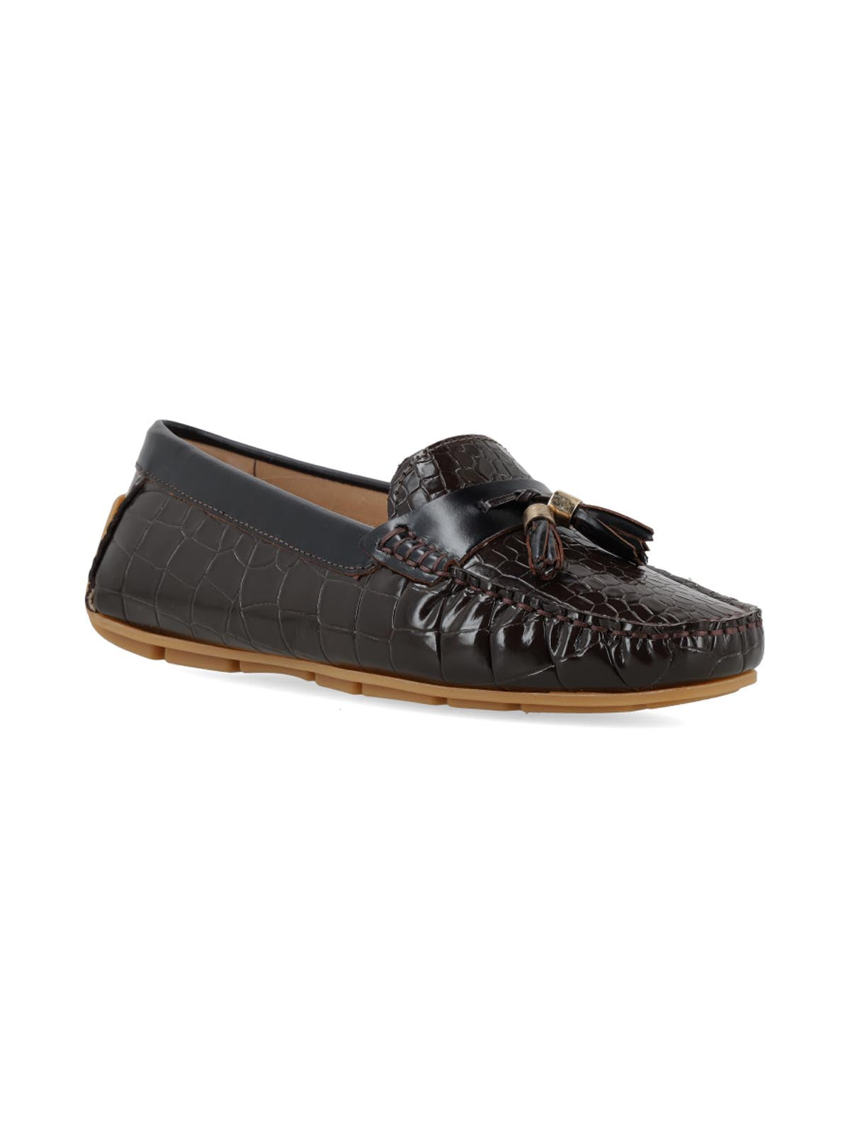 Mocasin Tomas Chocolate Croco