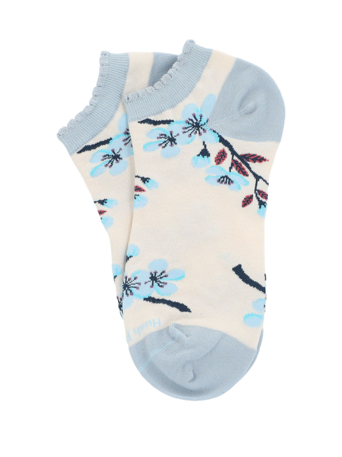 Medias V25W Ped St Spring Light Blue