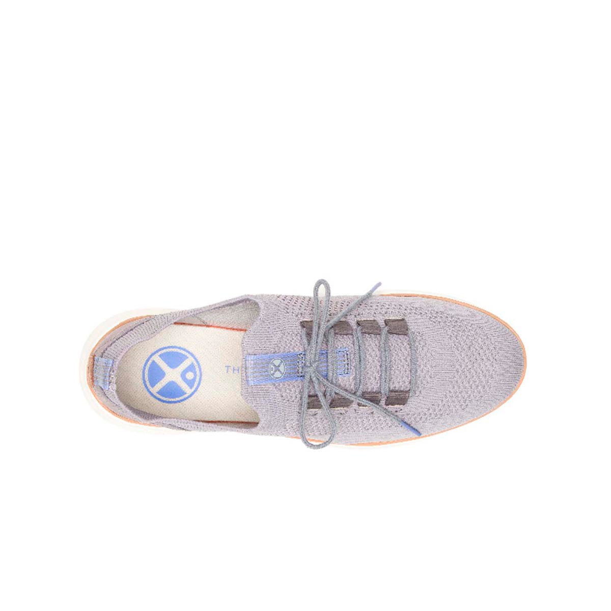 Advance Knit Laceup Smoke Grey